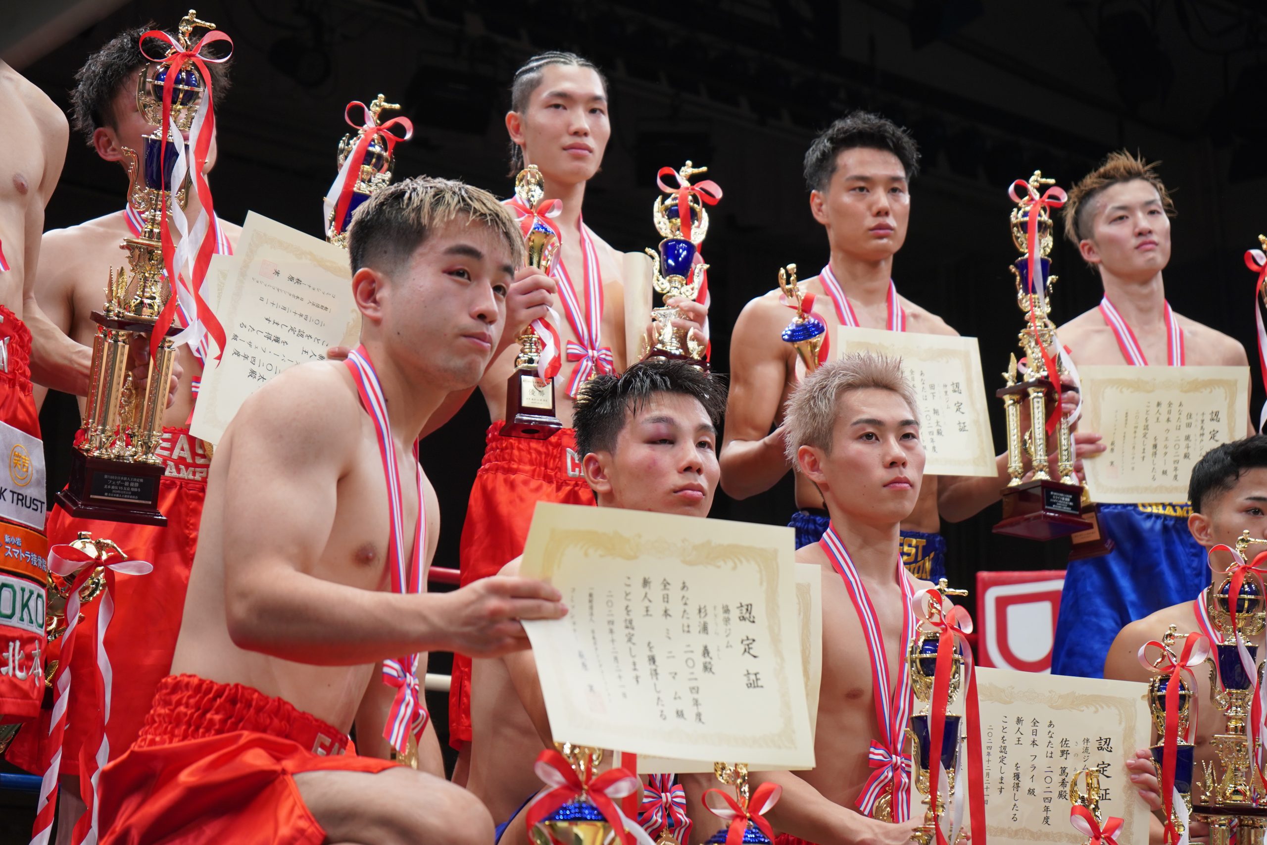 本多俊介選手　全日本新人王に輝く！